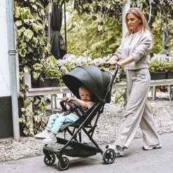 Deryan Easy Luxe Lichtgewicht Buggy + Regenhoes & Transporttas – Ideaal voor Onderweg< Buggy's