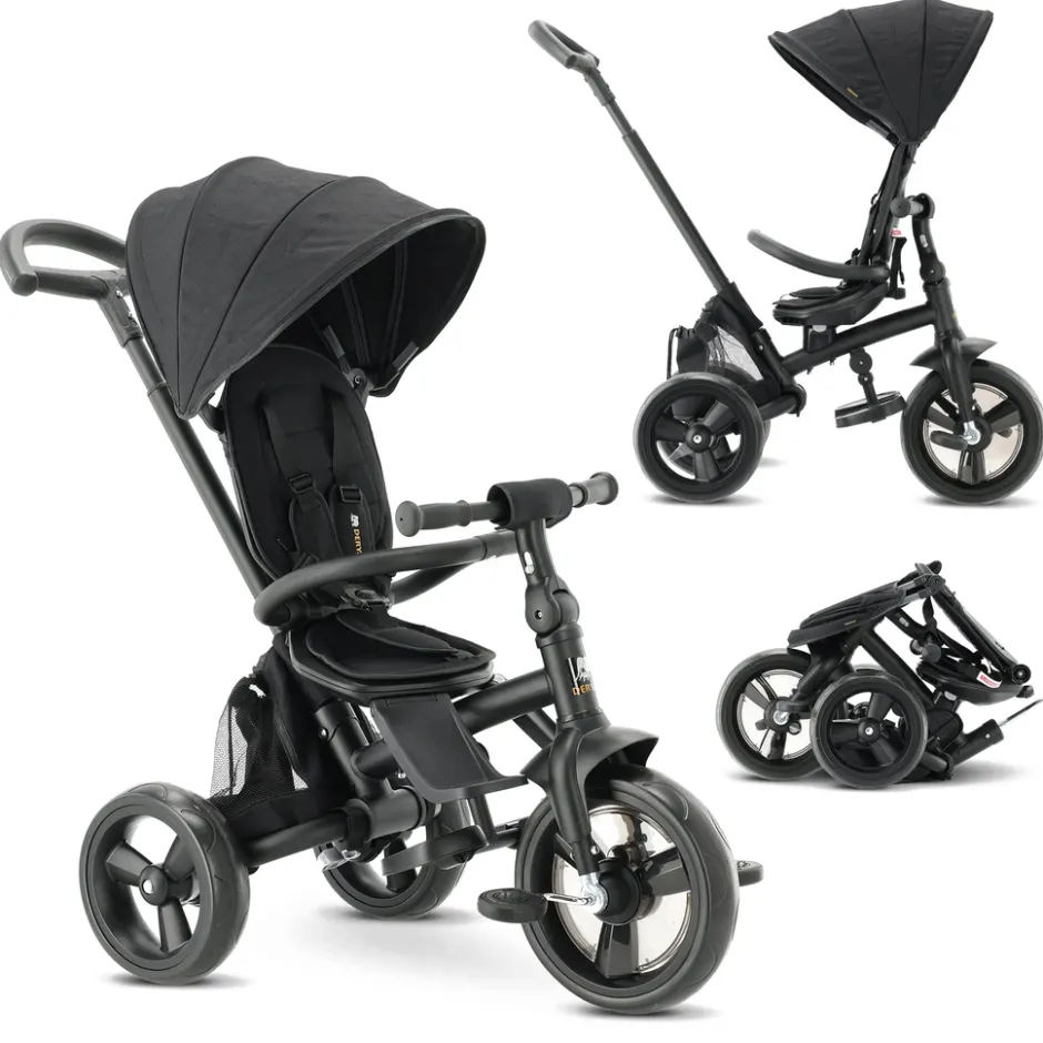 Deryan Explorer Luxe Driewieler Opvouwbaar met mandje< Fietsen En Rijden