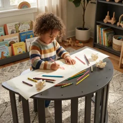 Deryan Houten Klimboog Inclusief Kussen Montessori Klimrek En Tekentafel| Outlet