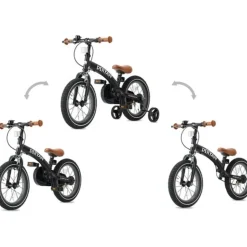Deryan Kinderfiets 12 Inch Loopfiets 3 in 1< Fietsen En Rijden