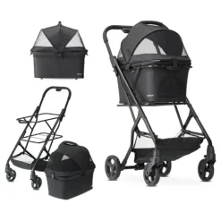 Luxe Inklapbare Hondenbuggy Huisdieren wandelwagen|Deryan Discount