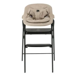 Deryan Luxe Kinderstoel Met Inklapbare Nougat Bouncer Zwart< Kinderstoelen