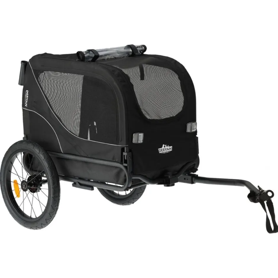 Deryan Luxe Pet Trailer Hondenkar< Honden