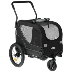 Deryan Luxe Pet Trailer Hondenkar< Honden