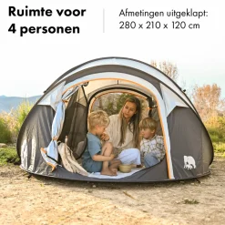 Luxe Pop Up Tent 2000MM waterkolom|Deryan Discount