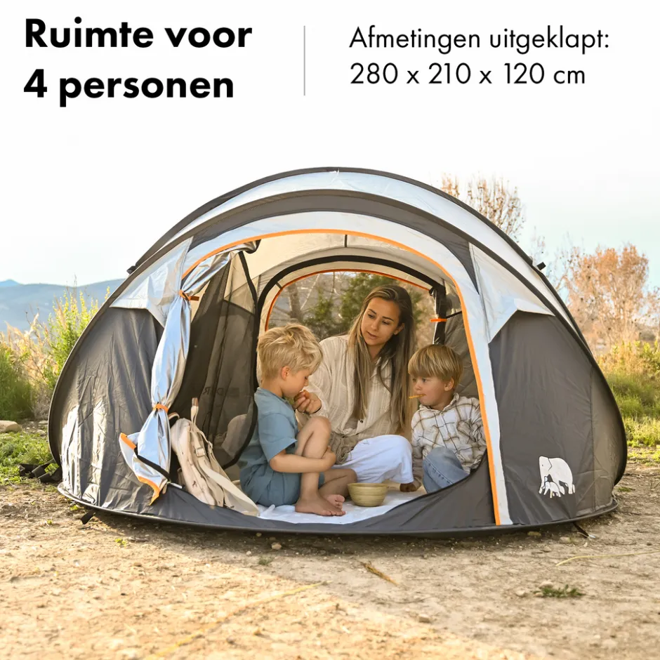 Luxe Pop Up Tent 2000MM waterkolom|Deryan Discount