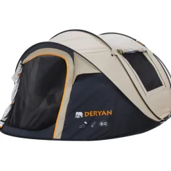 Deryan Luxe Pop-Up Tent 4P UV50+ 5000mm< Buiten En Vrije Tijd