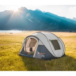 Deryan Luxe Pop-Up Tent 4P UV50+ 5000mm< Buiten En Vrije Tijd