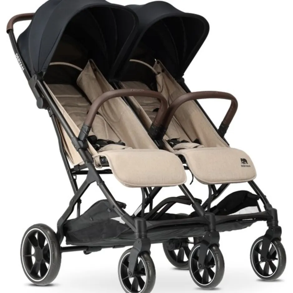 Deryan Luxe Rolo X2 XL Duo Buggy< Duowagens En Tweelingwagens