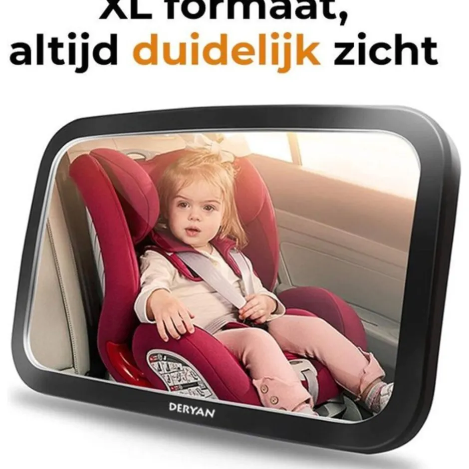 Luxe XL Autospiegel Verstelbaar|Deryan Hot