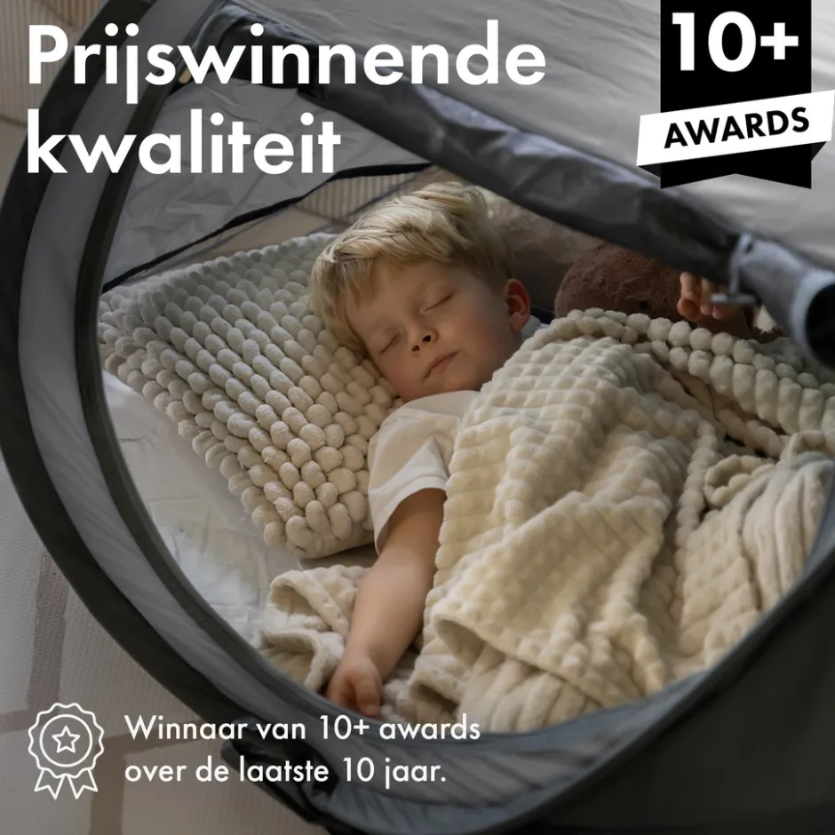 Peuter Luxe Campingbedje met Zelfopblaasbare Matras|Deryan Best