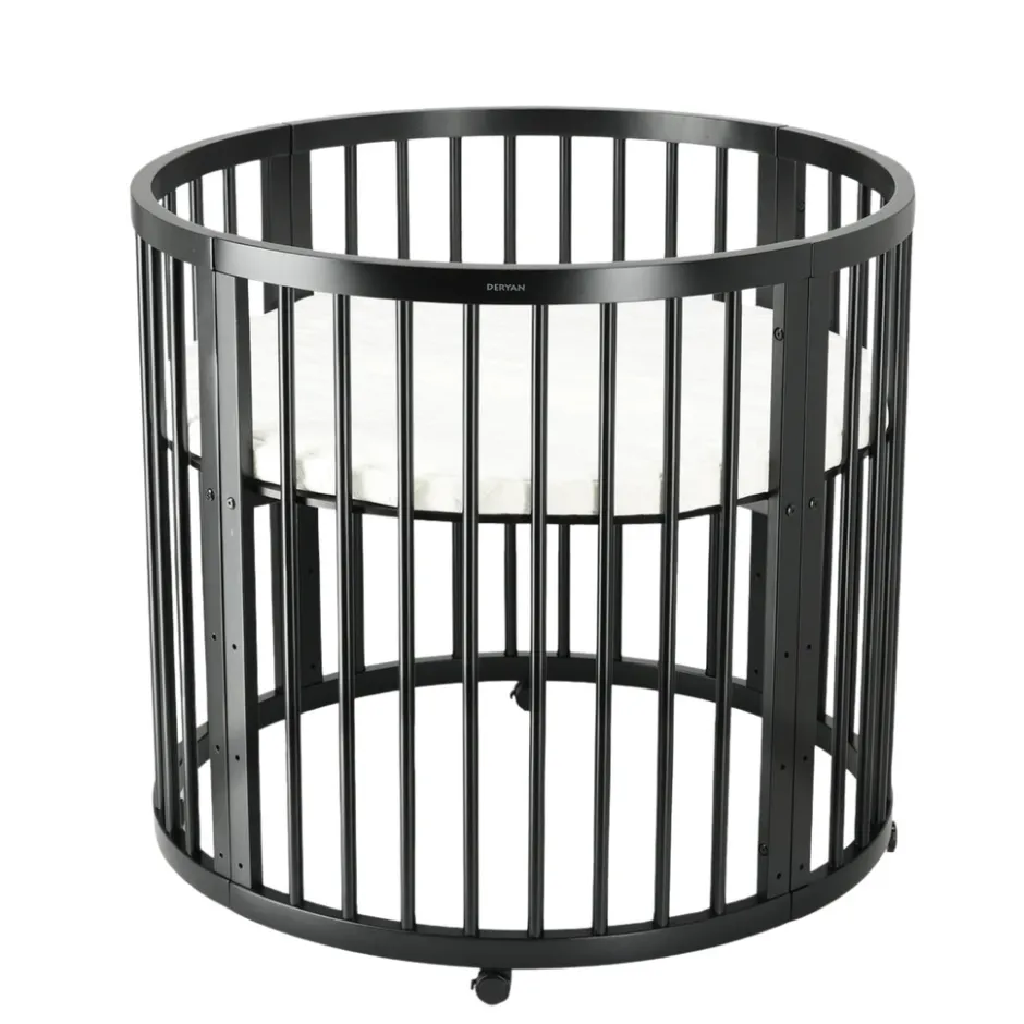 Deryan Willow Box Ronde Houten Speelbox Inclusief Matras| Hot