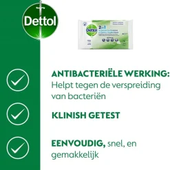 2-in-1 Hygiënische Doekjes|Dettol Clearance