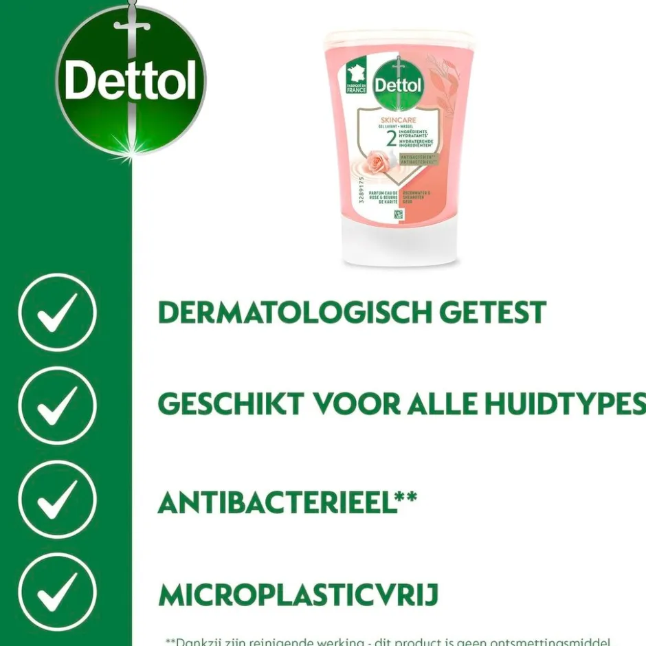 No-Touch Sheabutter Antibacteriële Handzeep Navulling|Dettol Clearance