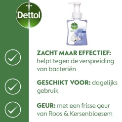 Dettol Orchidee & Vanille Zachte Mousse Antibacteriële Handzeep< Handzeep
