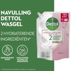 Sensitive Antibacteriële Wasgel Navulling|Dettol Outlet