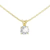 Di Lusso 14K Gouden Collier met hanger – 0.25 ct Lab Grown Diamant< Sieraden En Bijoux