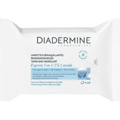 Express 3-In-1 Reinigingsdoekjes|Diadermine Outlet