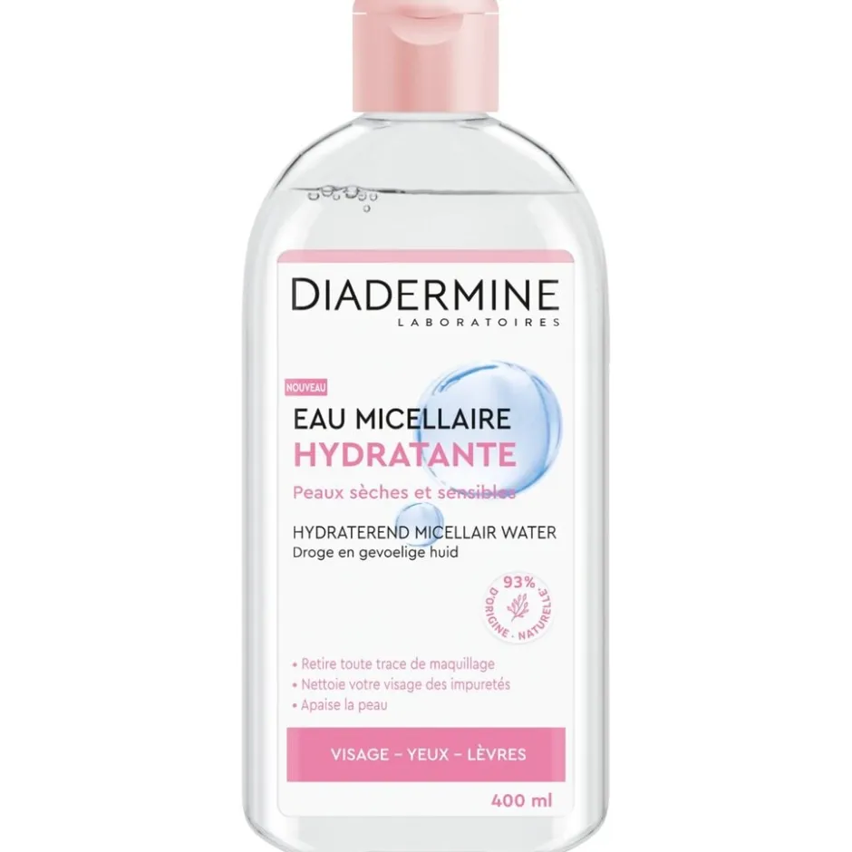 Diadermine Verzachtend Micellair Water voor Alle Huidtypes< Gezichtsreiniging