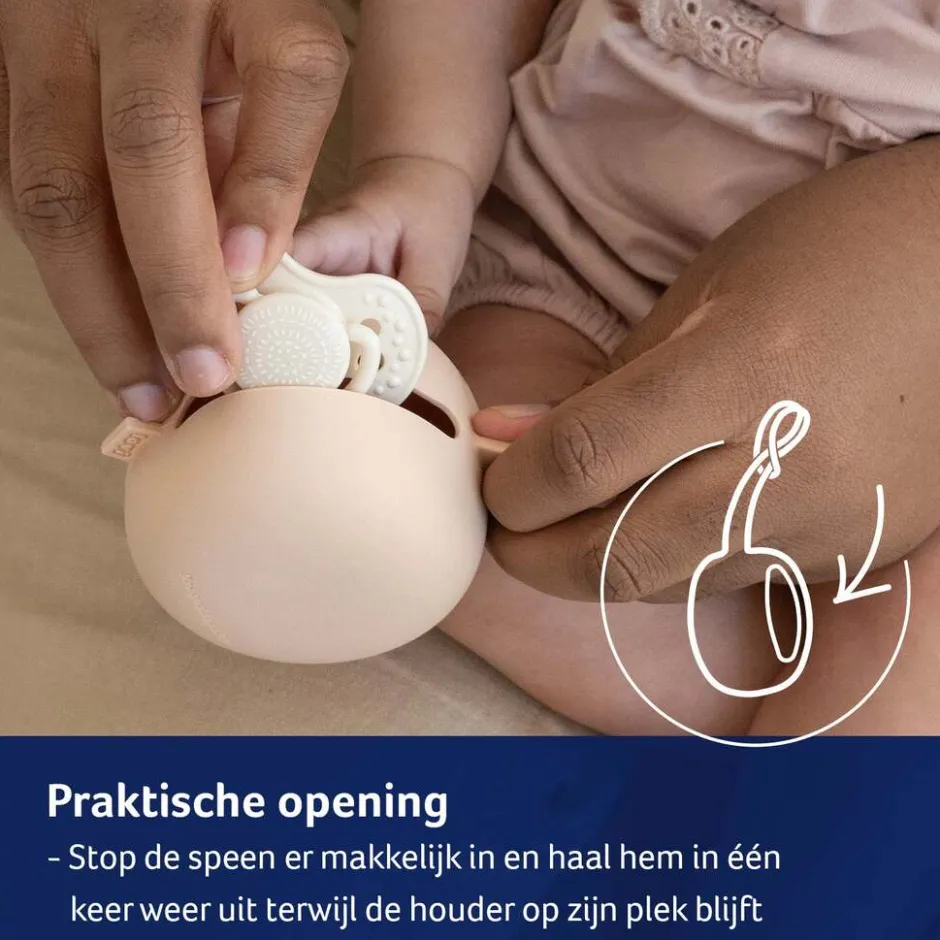 Difrax LOVI Fopspeenhouder van Siliconen| Outlet