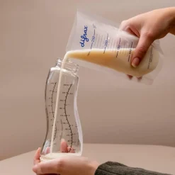 Difrax Moedermelk bewaarzakjes - 80 stuks< Borstvoedingsaccessoires