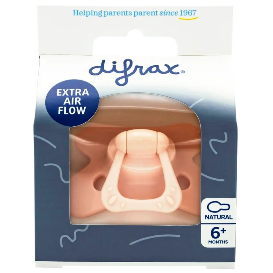 Difrax Natural 6+M Fopspeen< Fopspenen