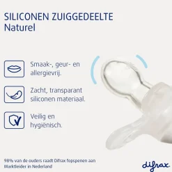 Difrax Natural 6+M Fopspeen< Fopspenen