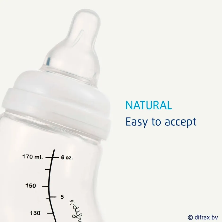 Natural 6+M Large Flessenspenen|Difrax Online