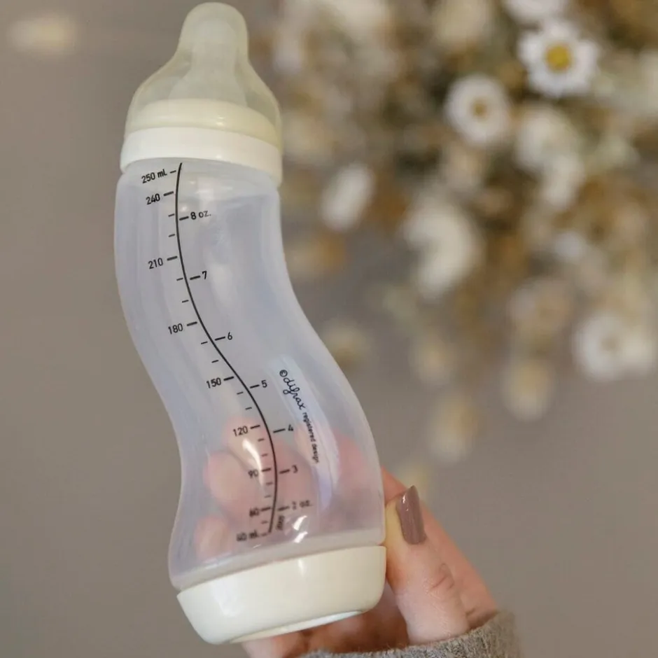 Difrax Natural 0+M S-Fles 2-Pak< Babyflesjes