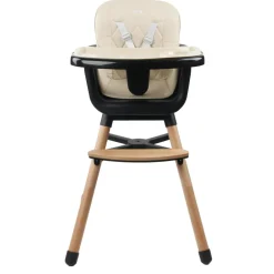 Ding Daily Beige Houten Kinderstoel< Kinderstoelen