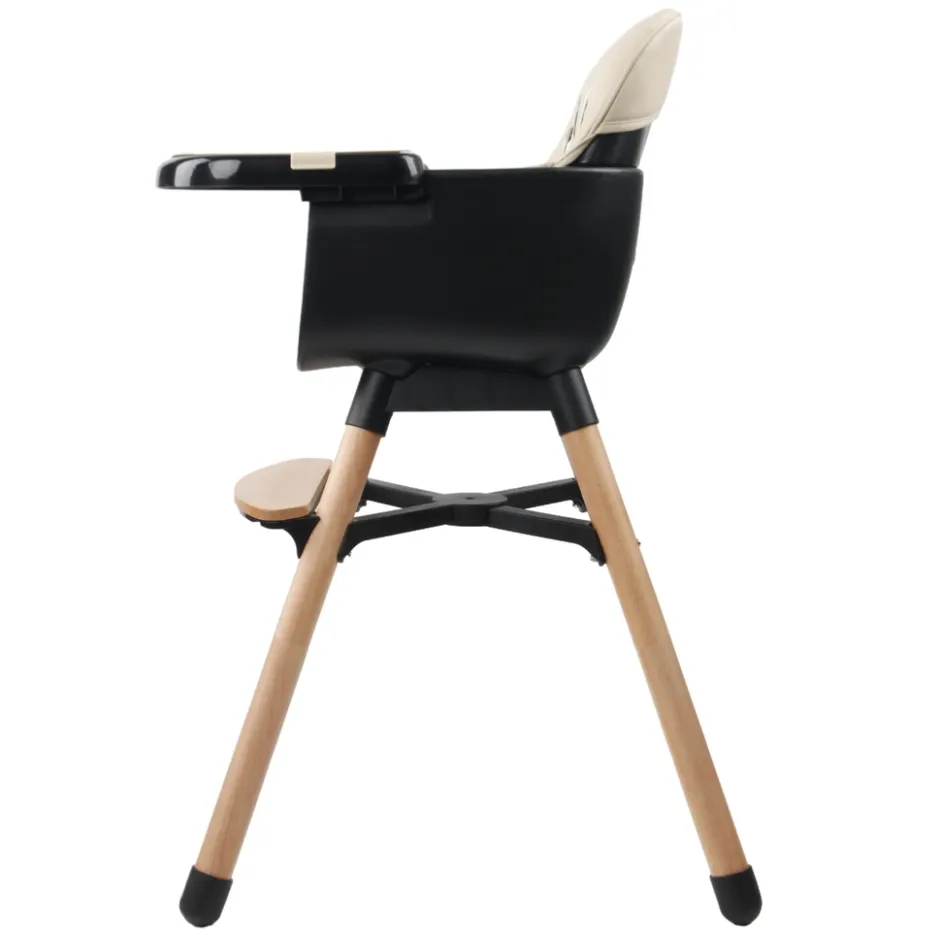 Ding Daily Beige Houten Kinderstoel< Kinderstoelen