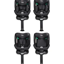 Fynn Black 40-150 cm 360° i-Size Autostoel|Ding Best