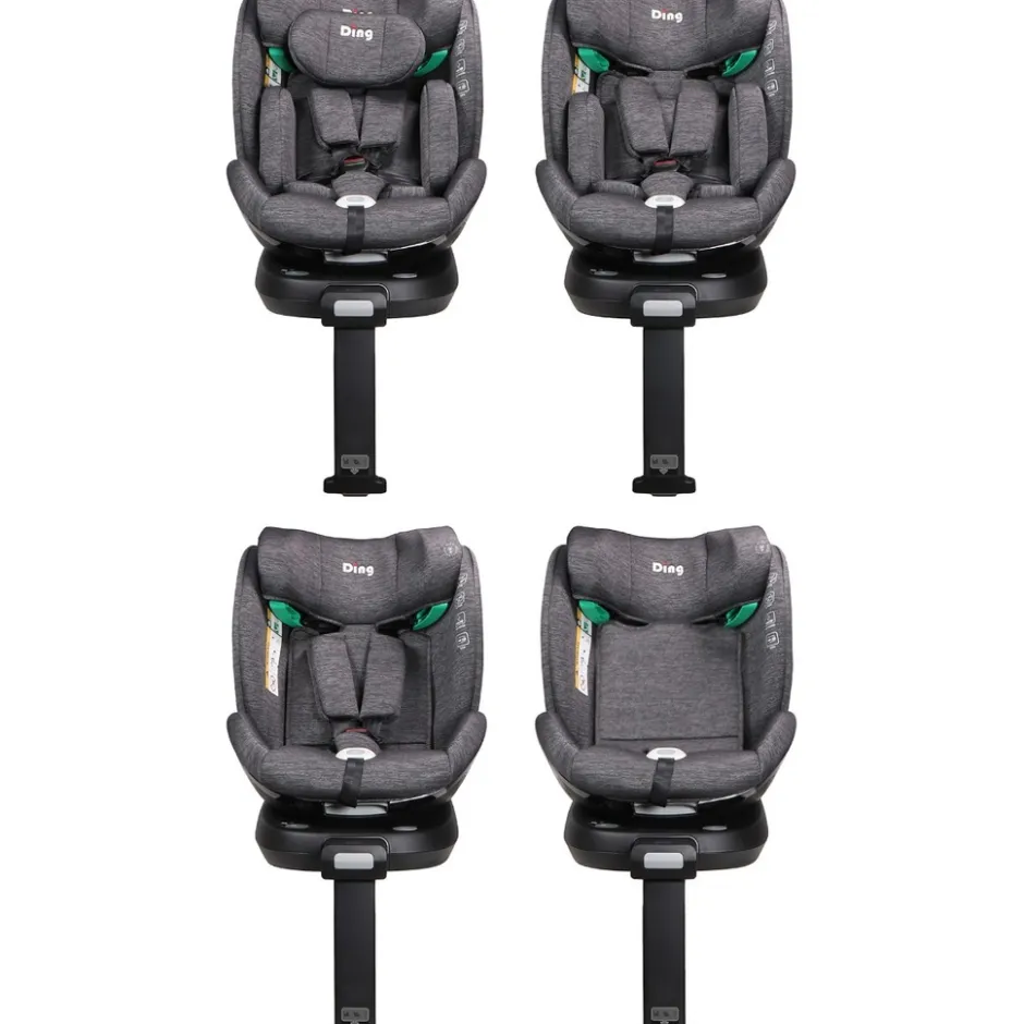 Ding Fynn Grey 40-150 cm 360° i-Size Autostoel< Autostoel