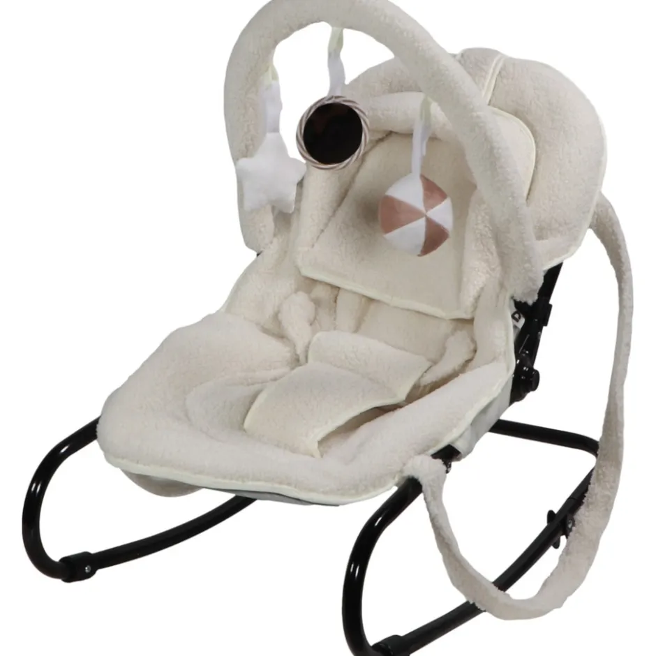 Viggo Bouclé Off-white Wipstoel|Ding Best