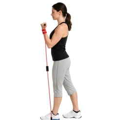 Dittmann Body Toner Weerstandsband met Handvaten< Fitnessmaterialen