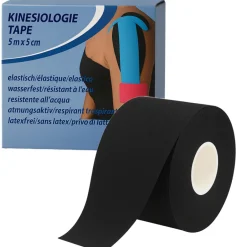 Dittmann Kinesio Tape 5m x 5cm 4-delige set< Sporttape
