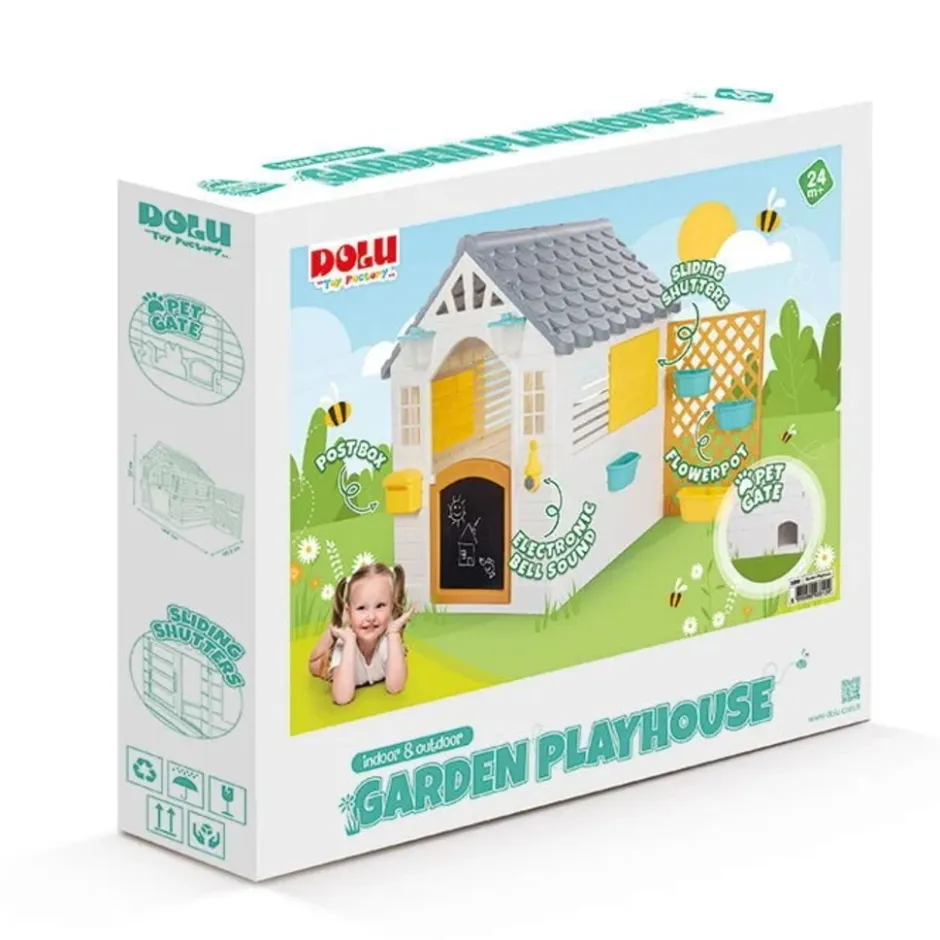 Garden Speelhuisje met Accessoires|Dolu New