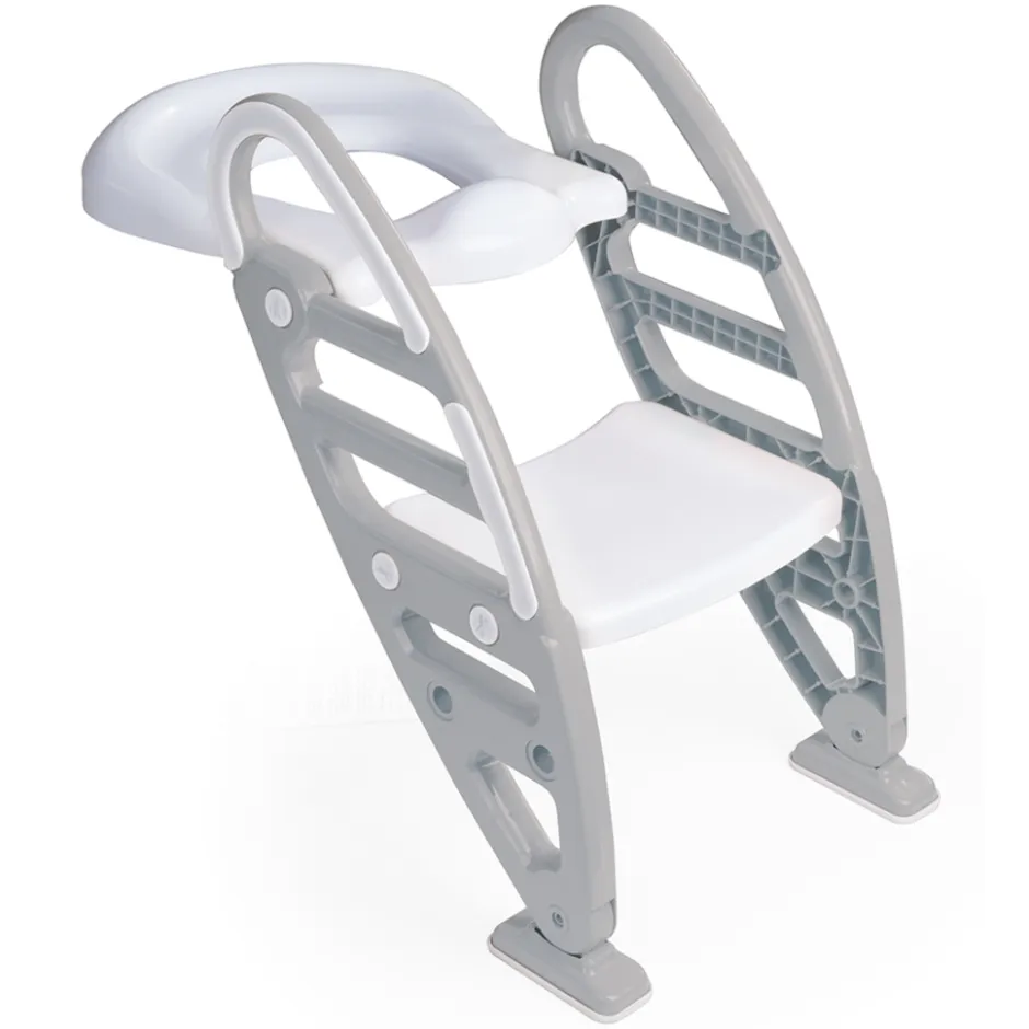 Grijs Toilettrainer met Trapje|Dolu New