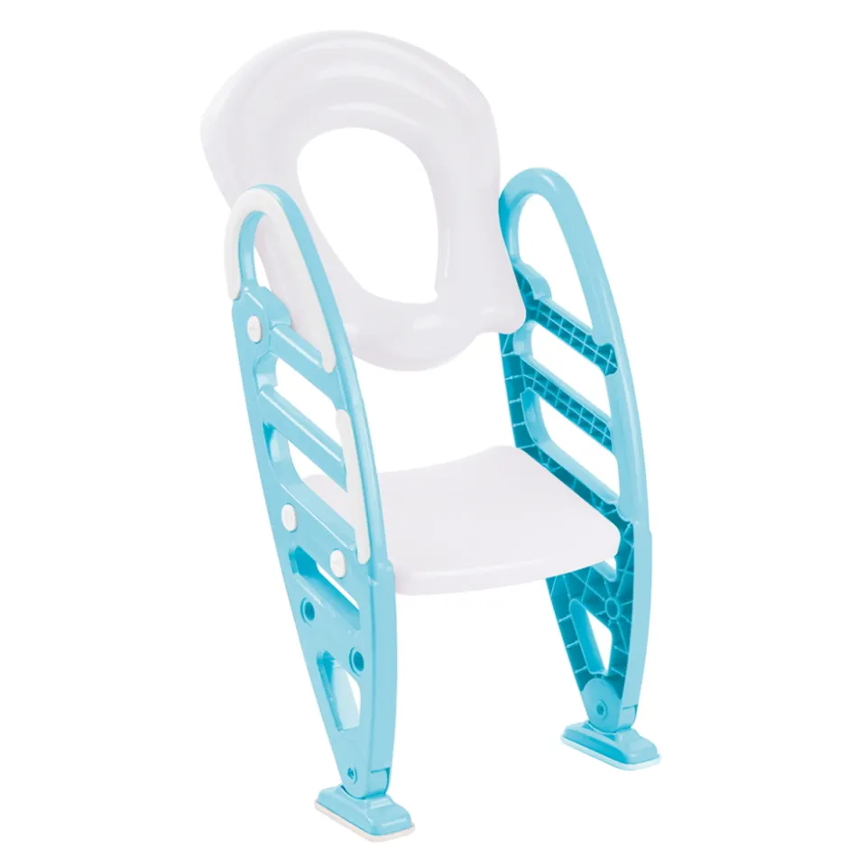 Grijs Toilettrainer met Trapje|Dolu New