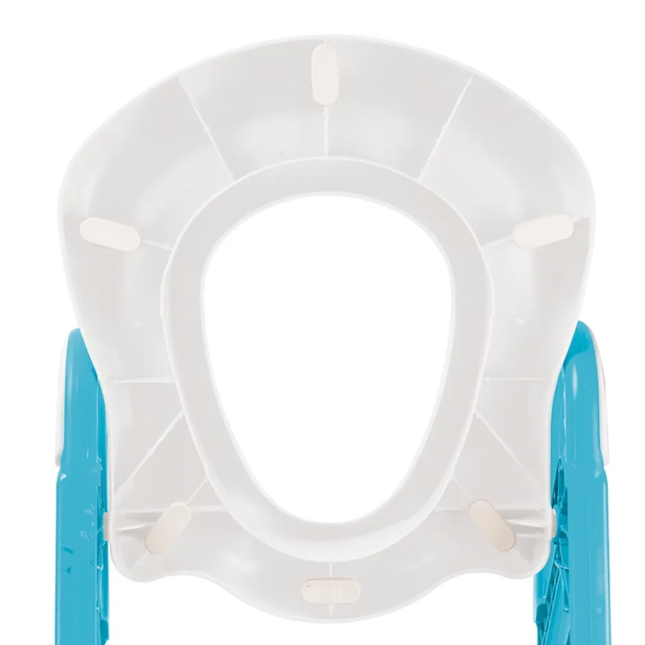 Grijs Toilettrainer met Trapje|Dolu New