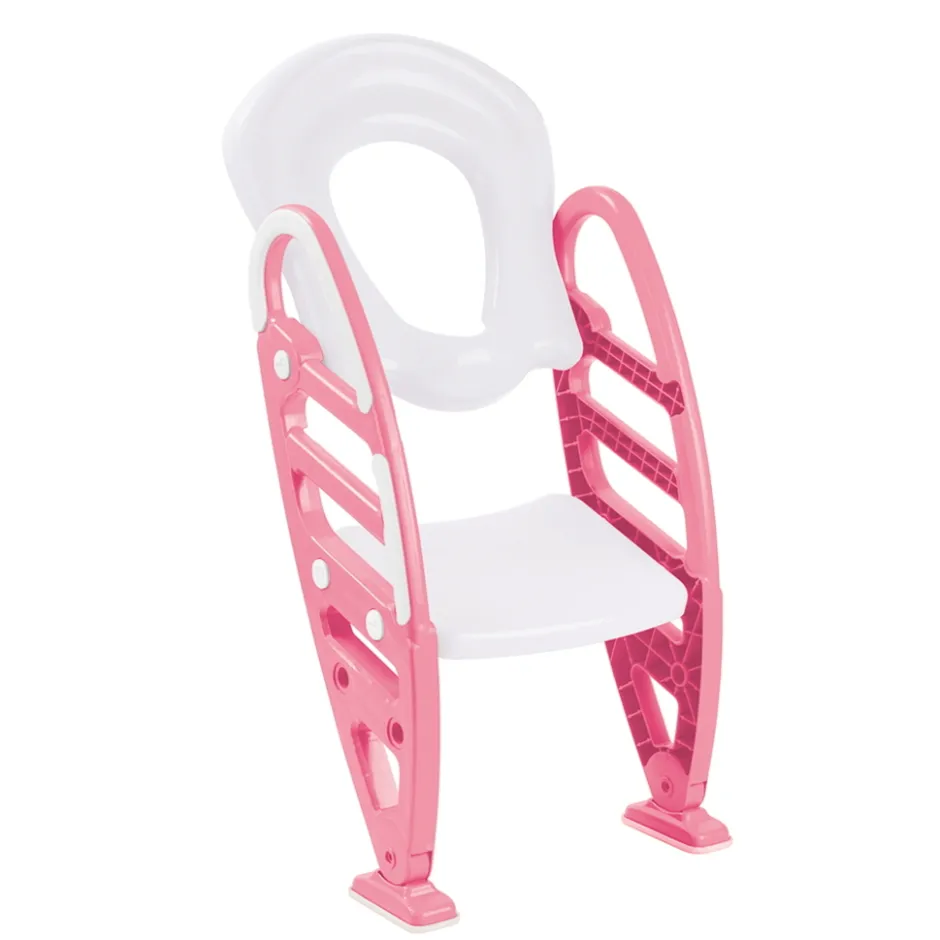 Roze Toilettrainer met Trapje|Dolu Best