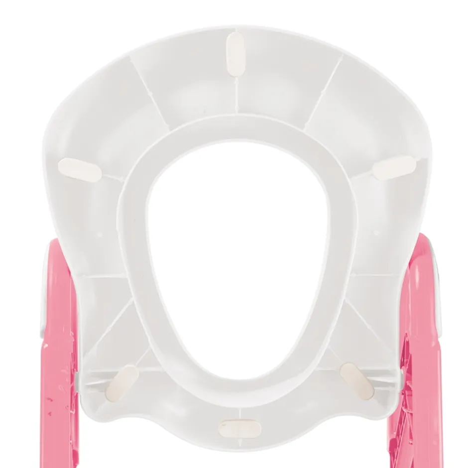 Roze Toilettrainer met Trapje|Dolu Best