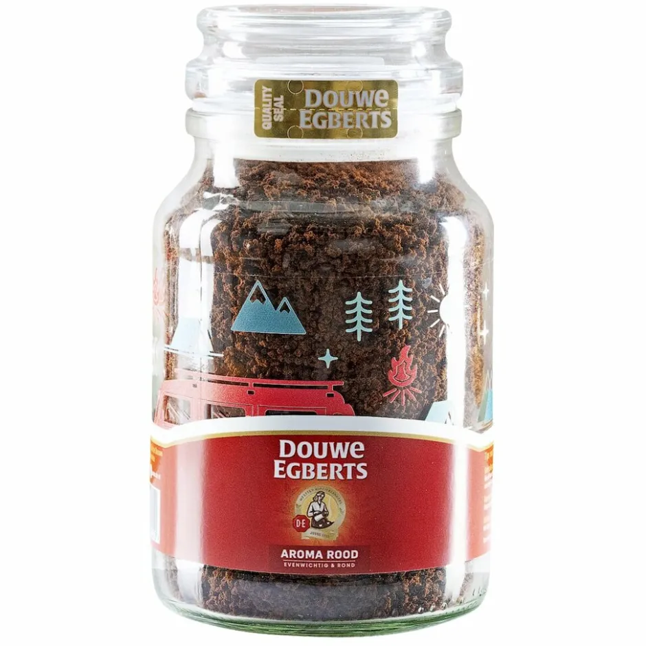 Douwe Egberts Aroma Rood Oploskoffie< Oploskoffie