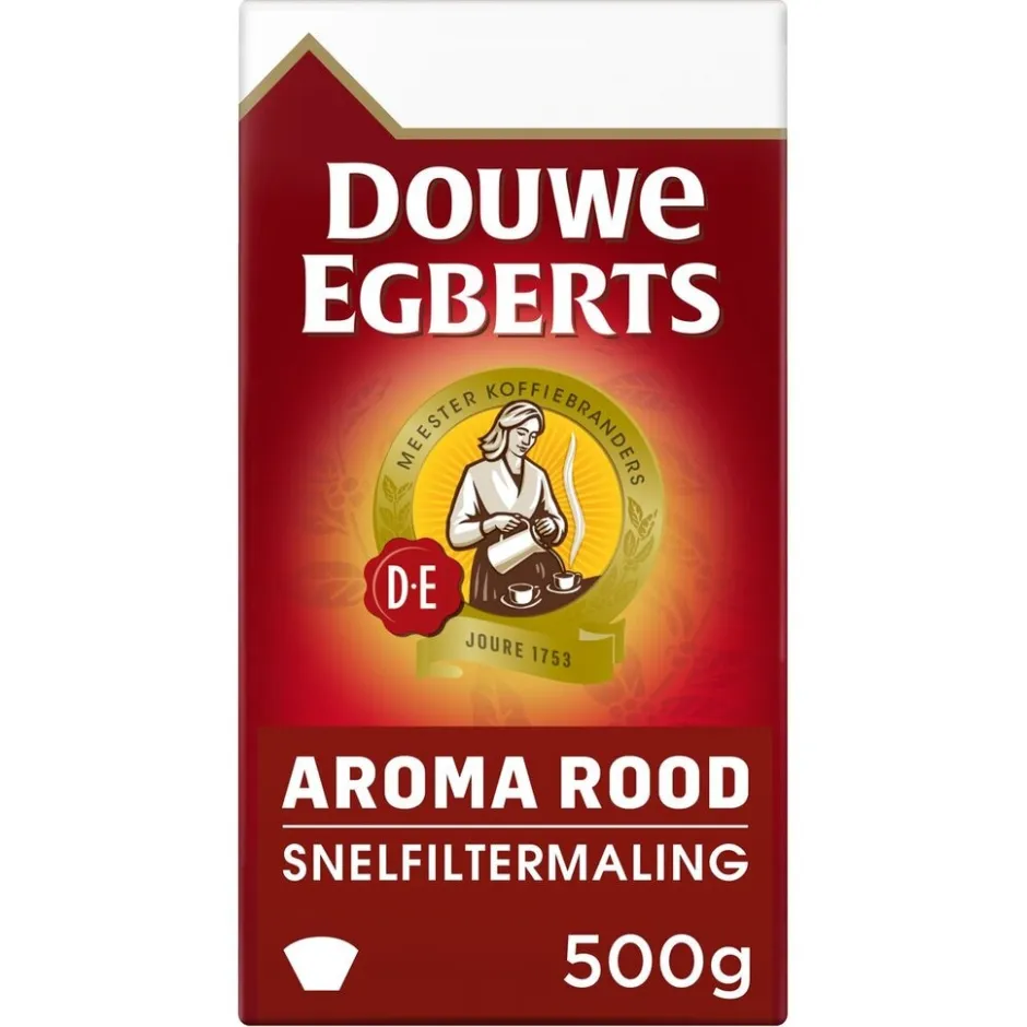 Aroma Rood Filterkoffie|Douwe Egberts New
