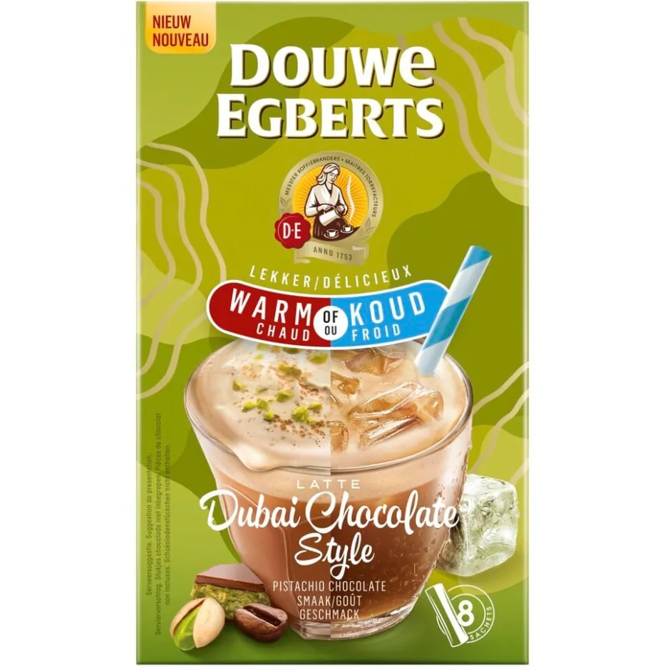 Dubai Chocolate Oploskoffie|Douwe Egberts