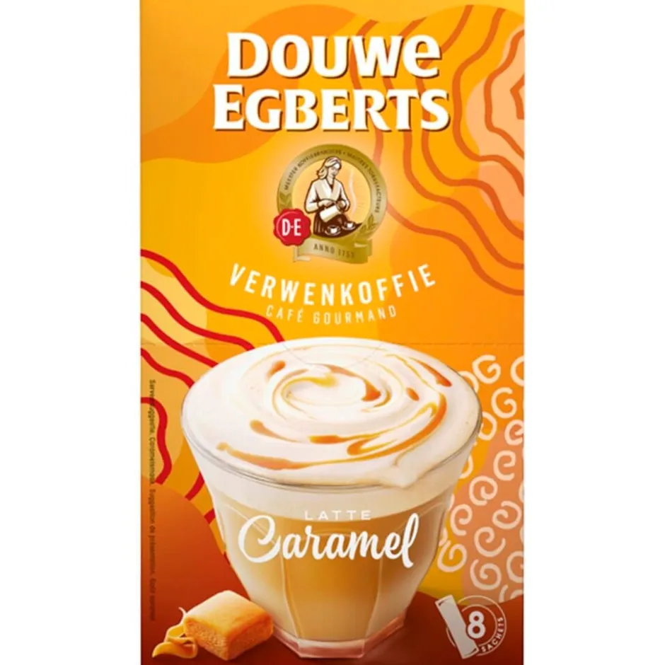 Latte Caramel Oploskoffie|Douwe Egberts