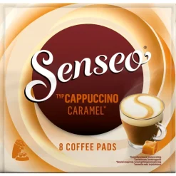 Senseo Douwe Egberts Cappuccino Caramel Coffee Pads< Koffiepads