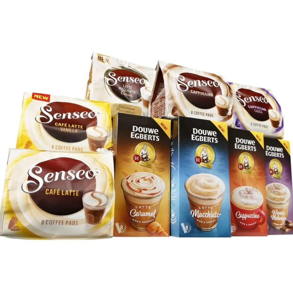 Senseo Douwe Egberts Cappuccino Koffiepads< Koffiepads