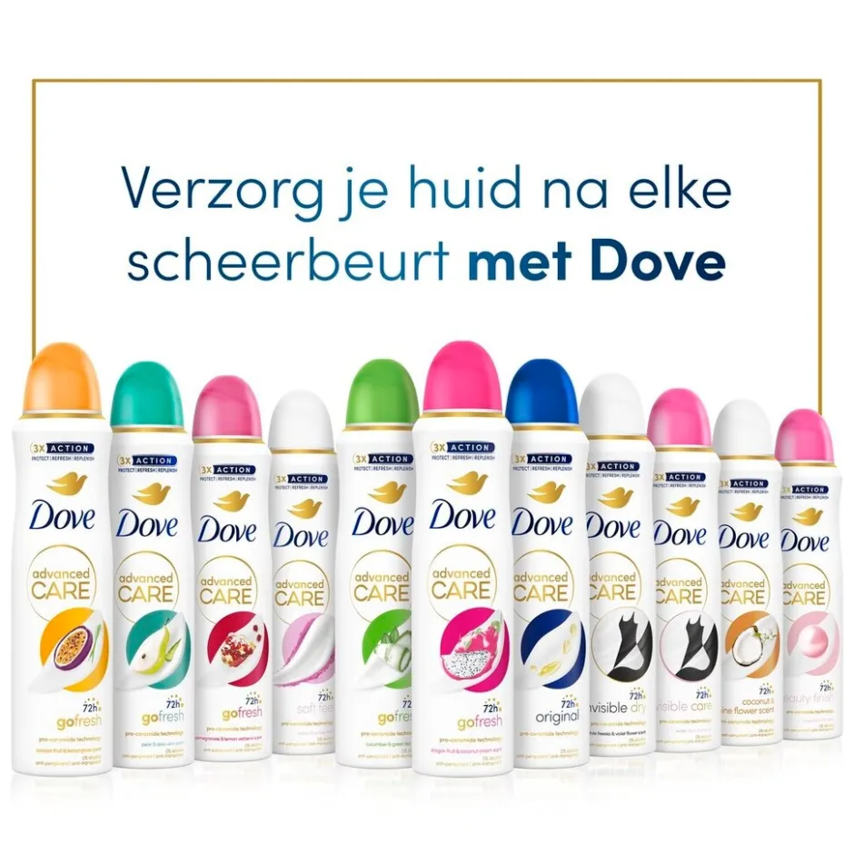 Advanced Care Clean Touch Antitranspirant Deodorant Spray|Dove New