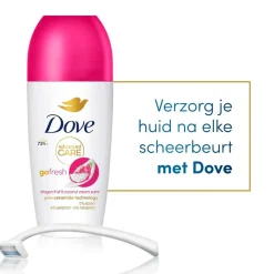 Dove Advanced Care Go Fresh Dragon Fruit & Coconut Cream Antitranspirant Deodorant Roller< Deoroller